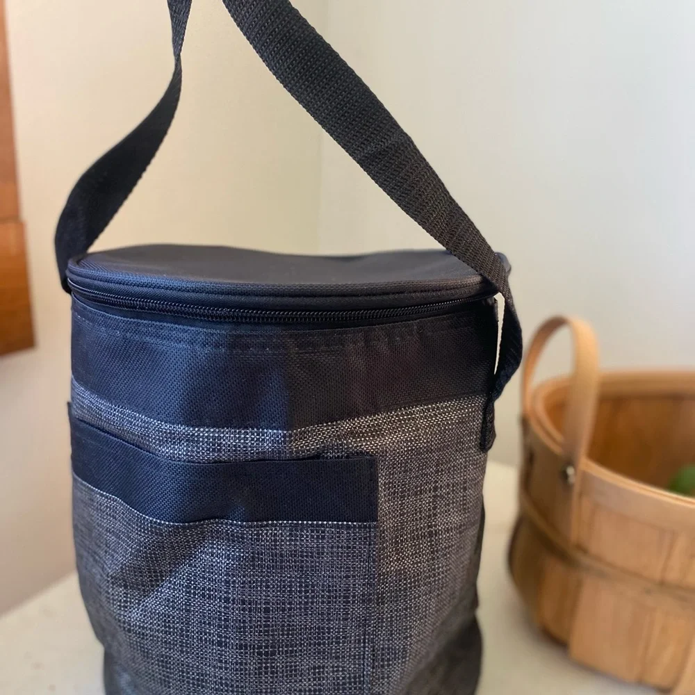 1pc Lunch Box Bag Insulation Bag Hand Bag for Womens Insulated Food Carrier Picn